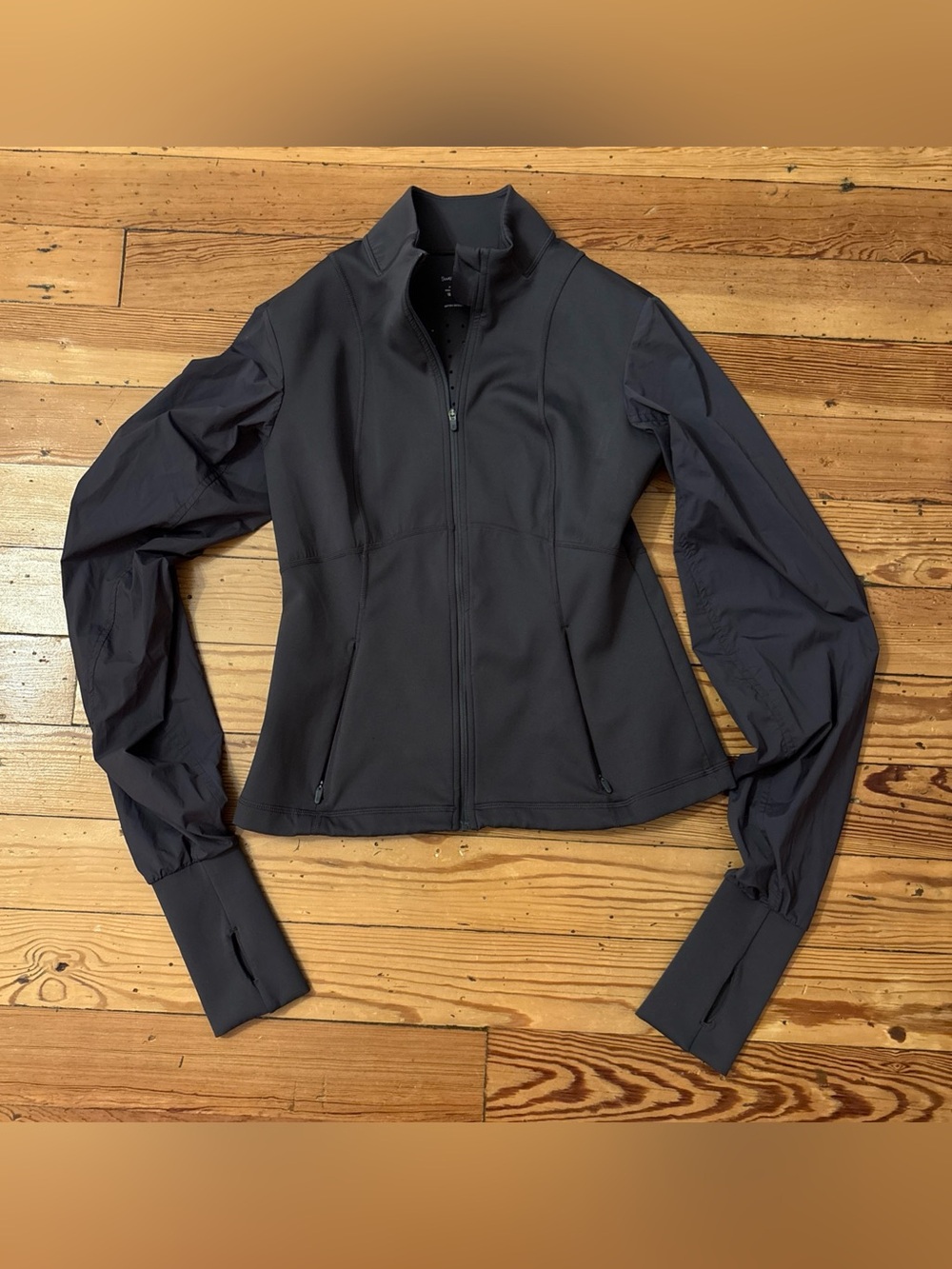 Sweaty Betty Power Hybrid Jacket Urban Grey Women Size Small